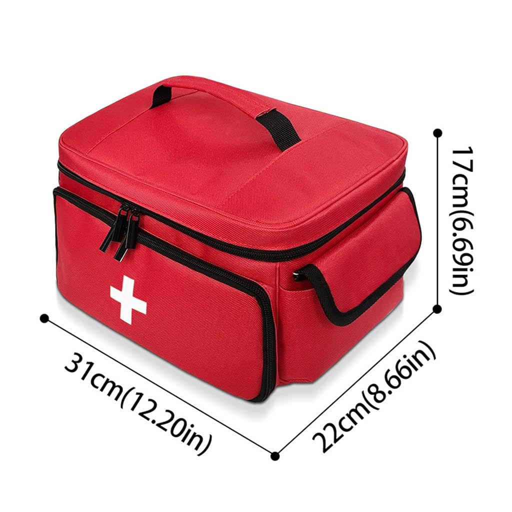 HANNEA® Medicine Storage Bag, Empty First Aid Bag HANNEA® Medicine Storage Bag, Empty First Aid Bag